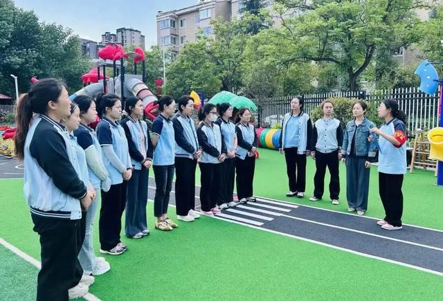 园防震减灾疏散演练活动未央区长庆湖滨花园幼儿(图2)